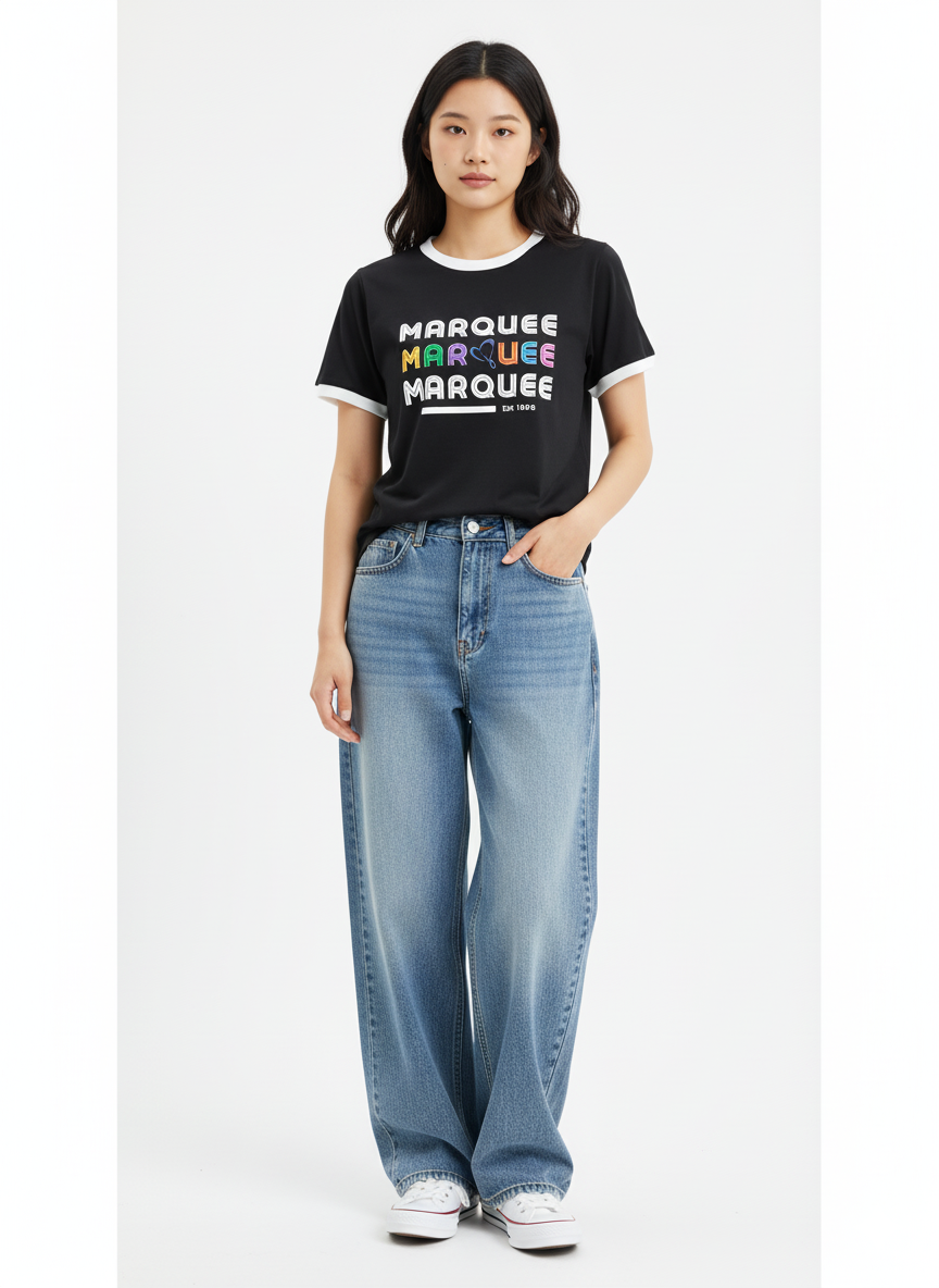 MT001 女裝全棉Tee